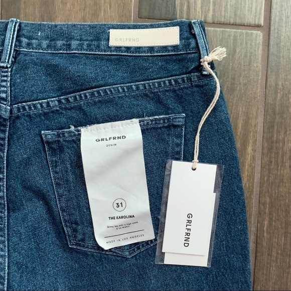 NWT GRLFRND Karolina Ankle Jeans in Rather Have You Sz 31 - Picture 8 of 13